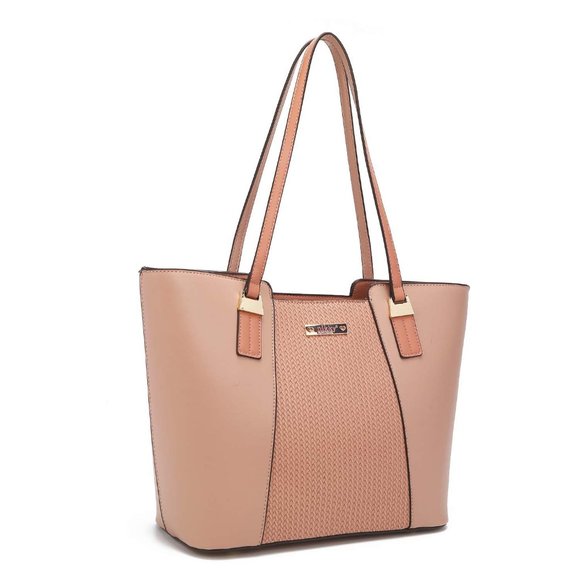 Nikky Bessie 3-Piece Shopper Bag Set NK12313 Pink - Picture 4 of 11